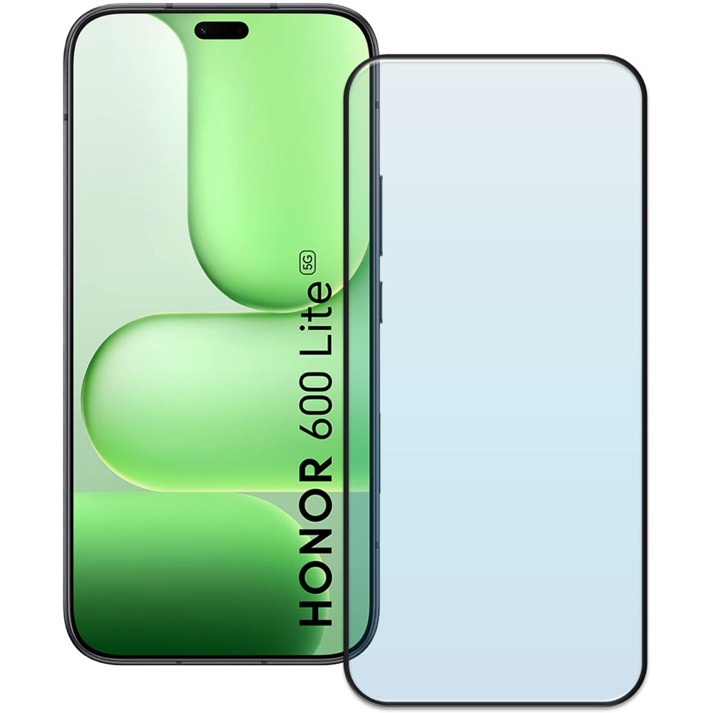 Folie din sticla securizata pentru Honor 600 Lite, HAMSTERBOX Glass Shield, Protectie completa ecran, Full face, Aplicare rapida, Case Friendly, Transparenta