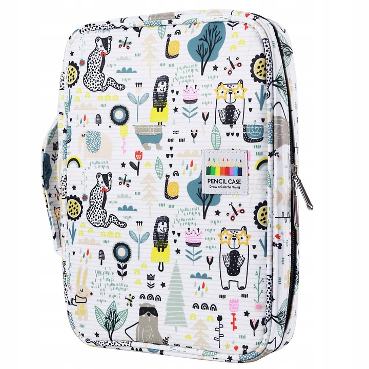 Несесер Youshares със 166 отделения, 110 места за гел химикалки, многоцветен, 3 слоя