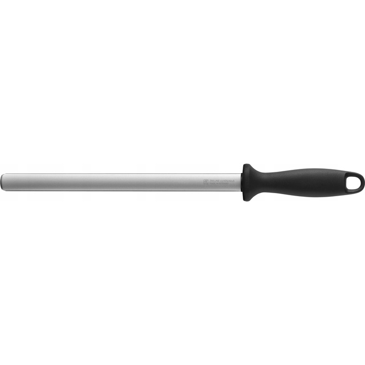 Ascutitoare de cutite ZWILLING ovala 26 cm, maner plastic, neagra