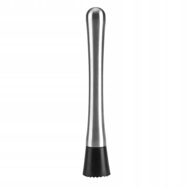 Muddler cocktail Zerodis, inox, ergonomic, pentru fructe, 30cm