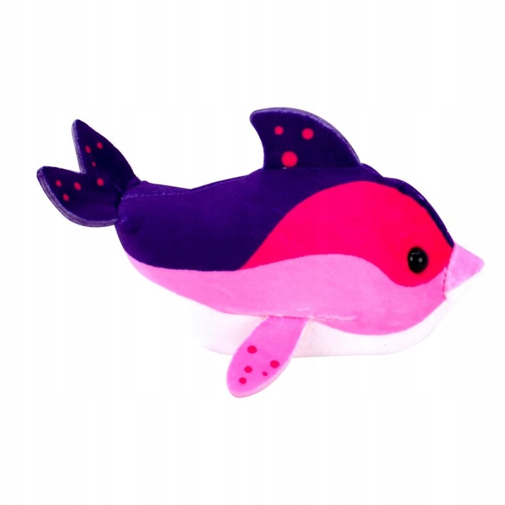 Jucarie de plus Lansay, ZHU ZHU Aquarium, Delfinul Nina, Multicolor