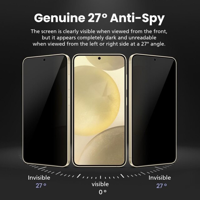Folie protectie telefon set 2 buc, compatibila cu Samsung Galaxy S25 Ultra, sticla 9H, rezistenta la zgarieturi