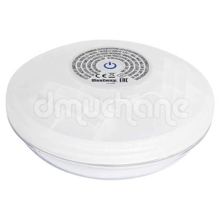 Lampa LED pentru piscina, Bestway, 14cm, IP68, multicolor