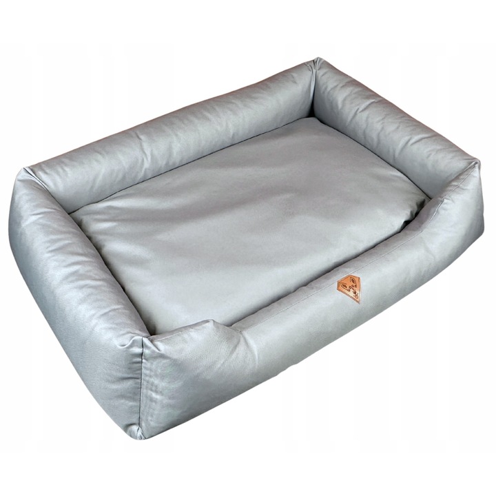 Легло за кучета, Dogs4life EasyClean, водоустойчиво, 100x75см, издръжлив материал, сиво