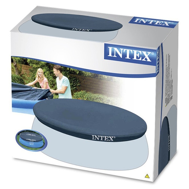 Medencefedél, Intex, 396 cm, 30 cm magasság, 3.85 kg
