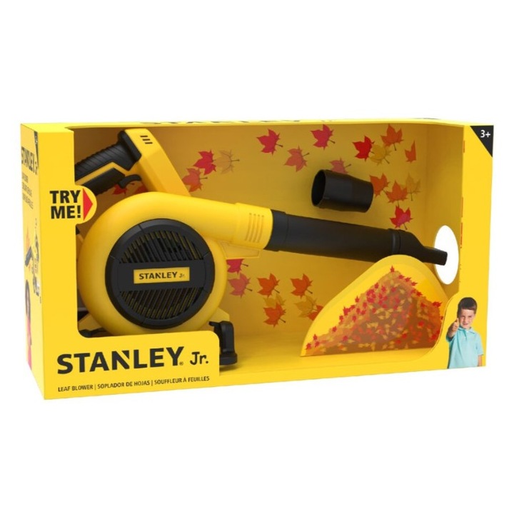 Aspirator de frunze Stanley, set, portabil, culoare galben, dimensiuni 30x15x10cm