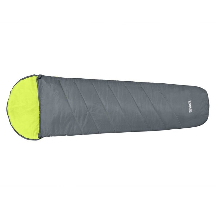 Sac de dormit Bestway, model 68102, verde, dimensiuni optime