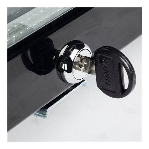 Minibar Tefcold TM35GC, 1 usa sticla, 27/24L, +5/+14°C, R600a, Negru, 402x425x505 mm