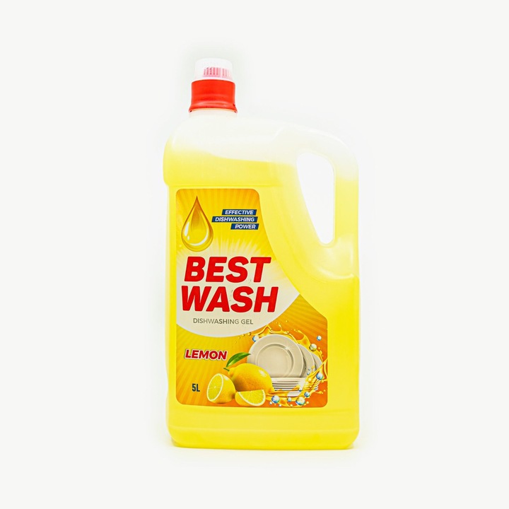 Mosogatógép gél BestWash Lemon 5L