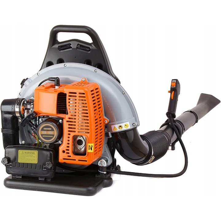 Aspirator de frunze cu motor pe benzina, 2 timpi, 1,8L, 2,7 kW, 37,2x33x54cm, fara marca