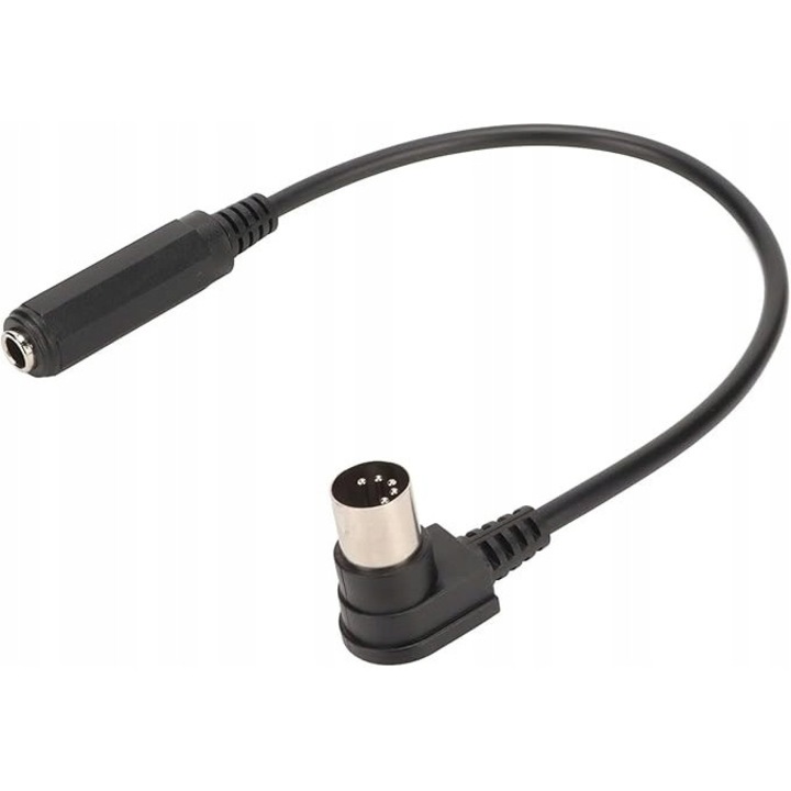 Аудио кабел 5-пинов DIN към 6,35 мм TRS стерео, за MIDI връзки, 1,5м