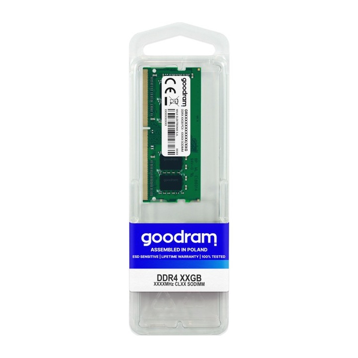 Memorie RAM, 8 GB DDR4, 3200 MHz, GoodRam