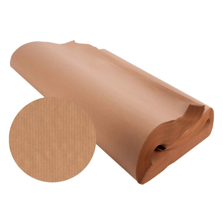Hartie de ambalare, 40g/m2, 105x125cm, maro, set 10kg