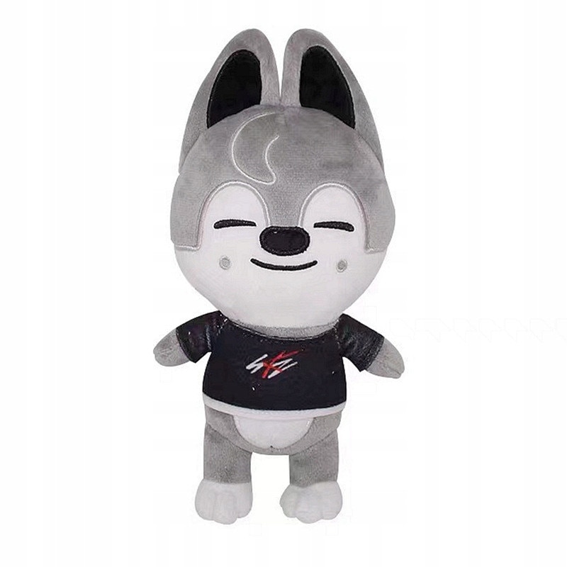 Jucarie de plus Stray Kids SKZOO, masca Wolf Chan, 25cm