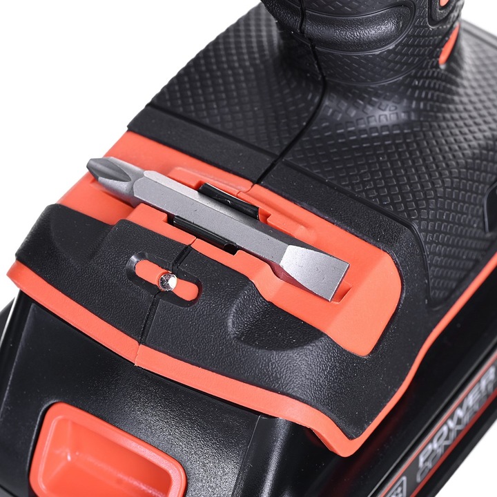 Бормашина и винтоверт, Black+Decker, 18V, акумулаторна, 1 скорост