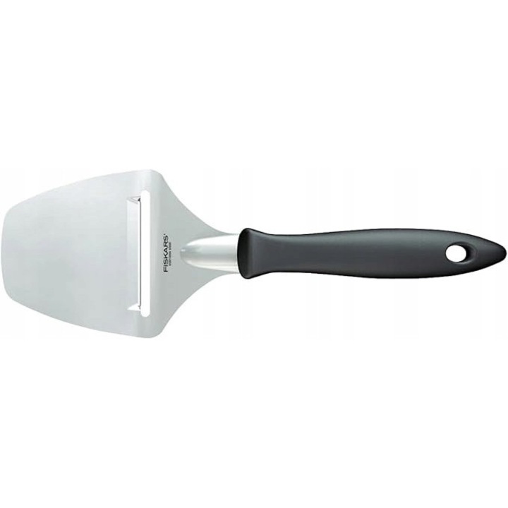 Feliator pentru branza, Fiskars, 21,5 cm, inox, negru/argintiu
