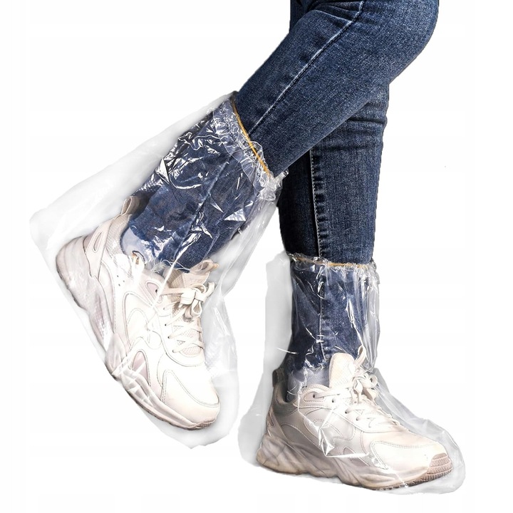 Set 5 perechi protectii de pantofi, impermeabile si antiderapante, dimensiune universala, usoare