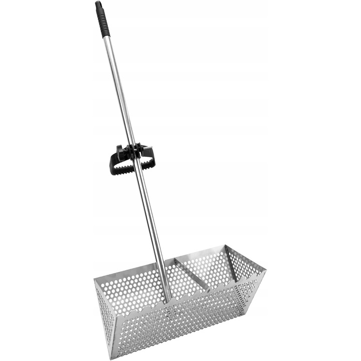 Grebla pentru nisip, constructie solida, design ergonomic, argintie, set complet