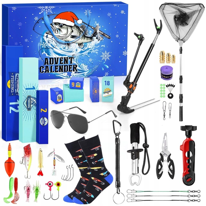 Calendar de Advent 24 pentru pescari