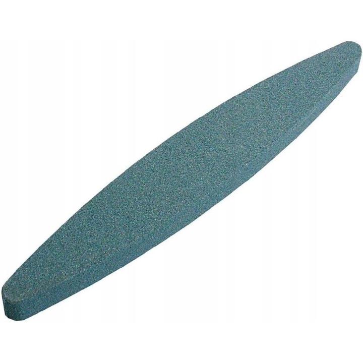 Piatra din corund, 225 mm, granulatie medie, albastra, pentru ascutirea uneltelor de gradina