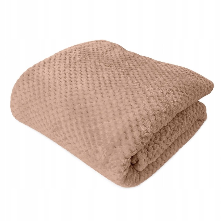 Pled din microfibra, 200x220cm, moale, usor de intretinut, multicolor