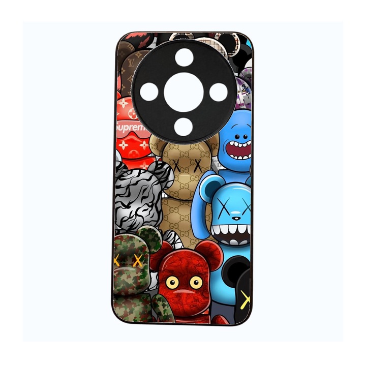 Husa compatibila cu Honor Magic 8 Lite, silicon TPU slim, model Supreme, anti-soc, protectie camera si ecran