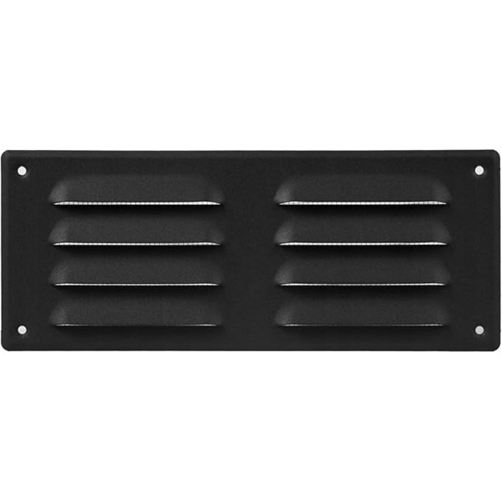 Grilaj ventilare gri 26x10,5cm
