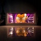 Lampa 3D Dragon Ball Gohan, efect de umbra, violet, 21x9,5x5,3 cm