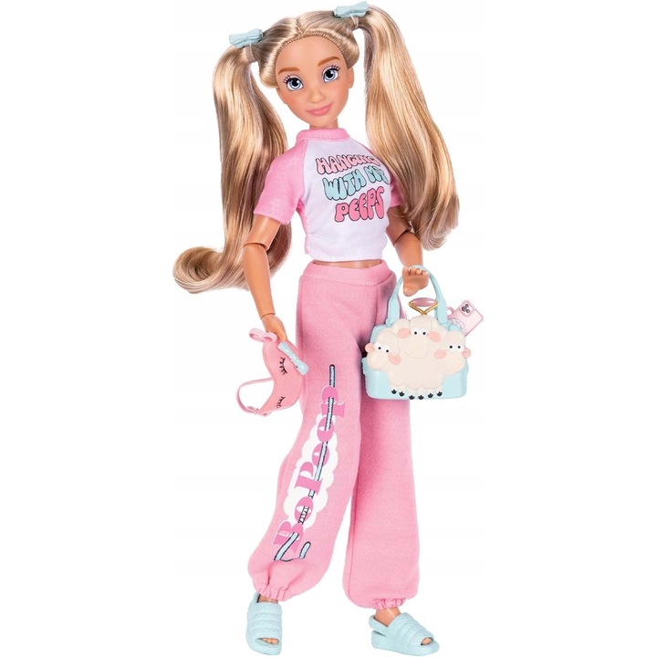 Bo Peep baba kiegészítőkkel, 29 cm, többszínű, 13 artikulációs pont, szett