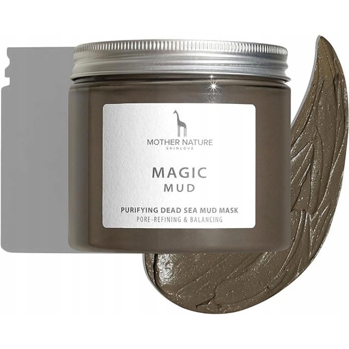 Masca de fata din argila alba cu ulei de avocado, Galaxy, vegana, 100ml