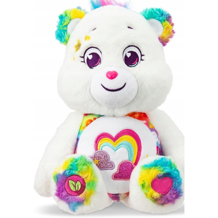 Ursulet de plus Troskliwy Mis - Prawdziwa Przyjazn, multicolor, 35 cm, jucarie de colectie