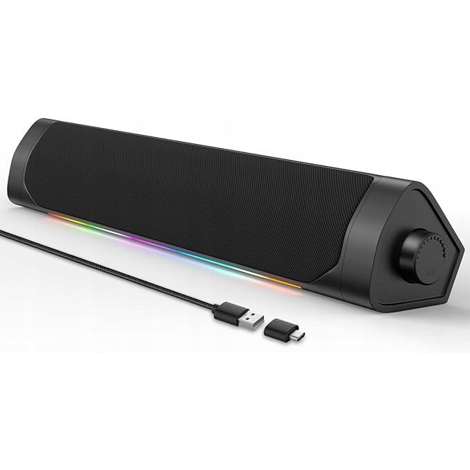 Soundbar mini portabil USB, 5W, stereo, ADELGO