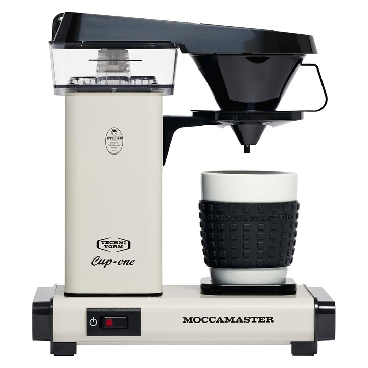 Cafetiera Moccamaster, crem, 300 ml, 26x17x30cm