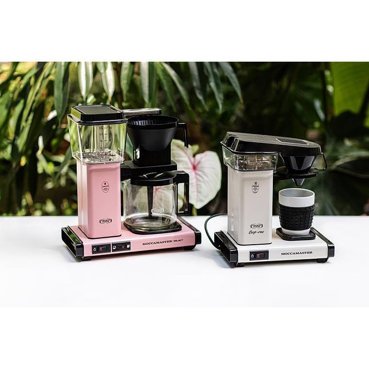Cafetiera Moccamaster, crem, 300 ml, 26x17x30cm