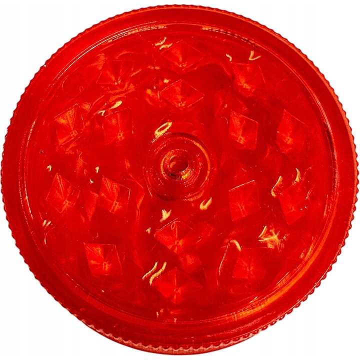 Mlin pentru condimente si tutun, manual, 16 varfuri, plastic, 40x20mm