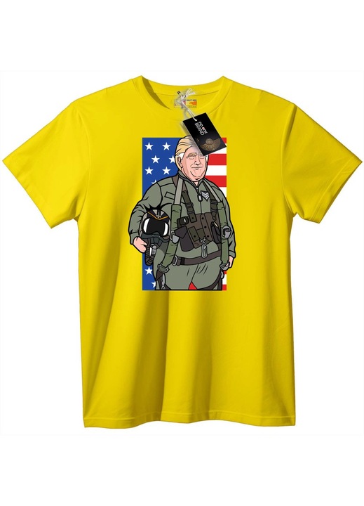 Tricou Erou Patriotic Militar, Galben