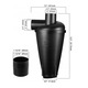 Separator ciclonic pentru praf, negru, 320x200x170mm