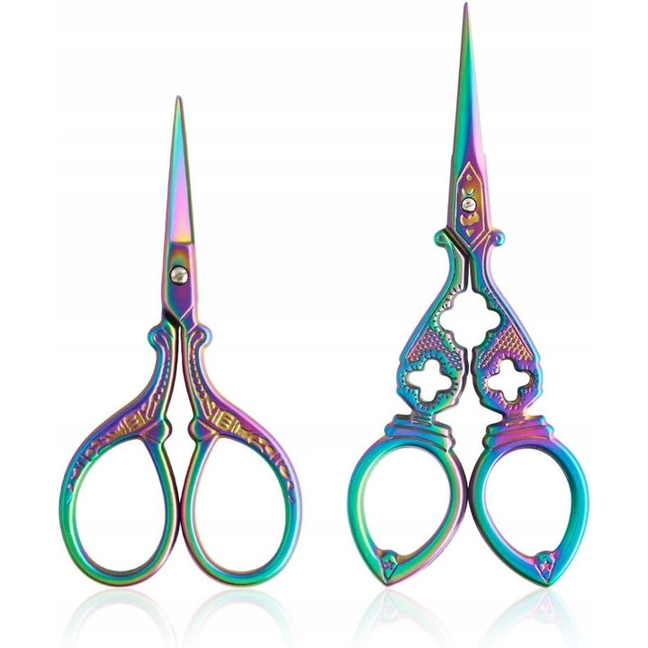 Foarfece de brodat set de 2 foarfece mici Rainbow1 Asdirne