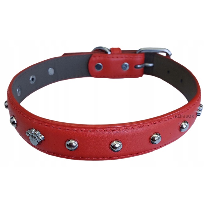 Zgarda din piele pentru caini marimea M