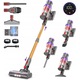 Aspirator fara fir, 580W, 45KPA, 70min, filtrare HEPA, 1,3l, V-Shape, LED