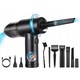 Aspirator electric 2 in 1, 91000RPM, cu 6 duze, fara marca, usor si portabil