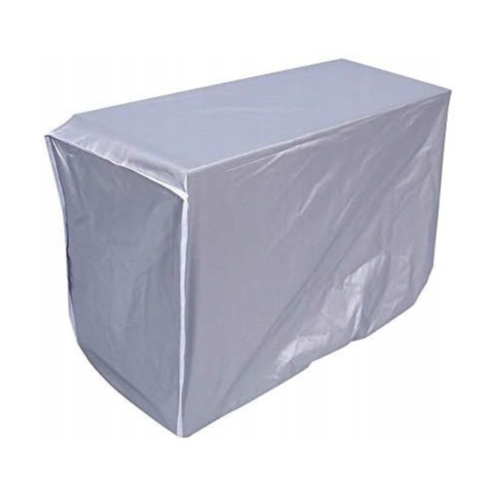 GALAX légkondicionáló védőhuzat, vízálló, porálló, ezüst, 86x32x56cm
