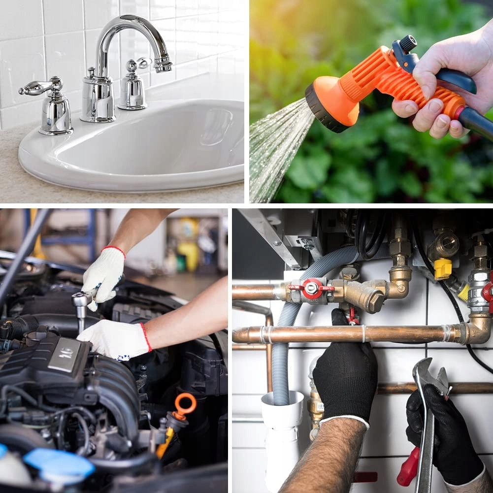 Set O-ringuri, 740 bucati, in cutie organizatoare, rezistente la apa si ...