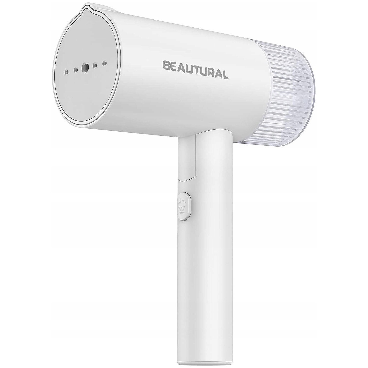 Aparat de calcat vertical pliabil Beautural, 1000 W, 150 ml, alb, 1,9 m cablu