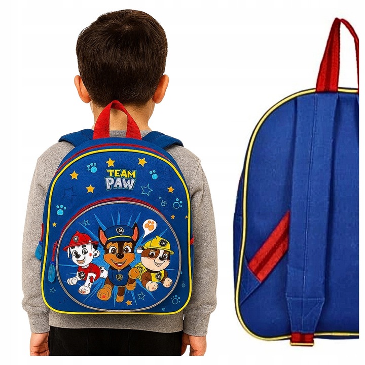 Rucsac Psi Patrol, albastru, 30x40cm