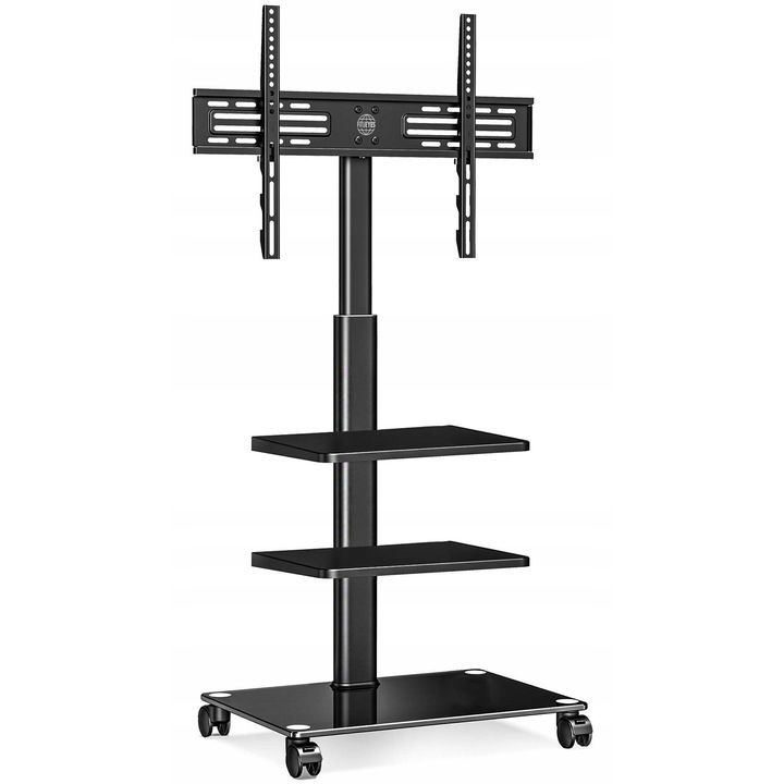 Suport TV Fitueyes, 3 polite, 70x40x141,6cm, pentru televizoare 32-60 inch, max 30kg, reglabil
