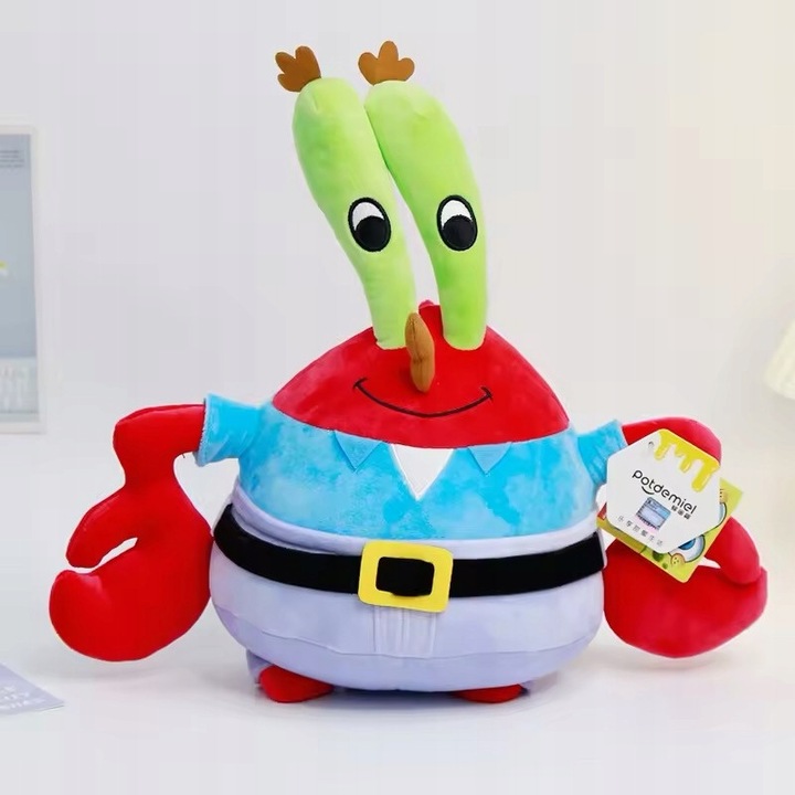 Jucarie de plus, SpongeBob Kanciastoporty, 45 cm, multicolor, pentru copii