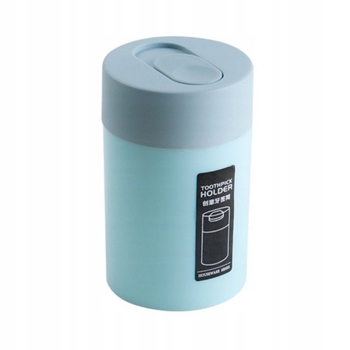 Suport pentru scobitori Ecarla, 8x5cm, plastic, 1 set