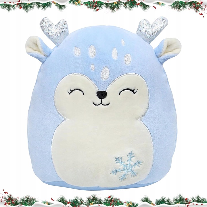 Jucarie de plus, renifer, 20 cm, decorare sarbatori, multicolor