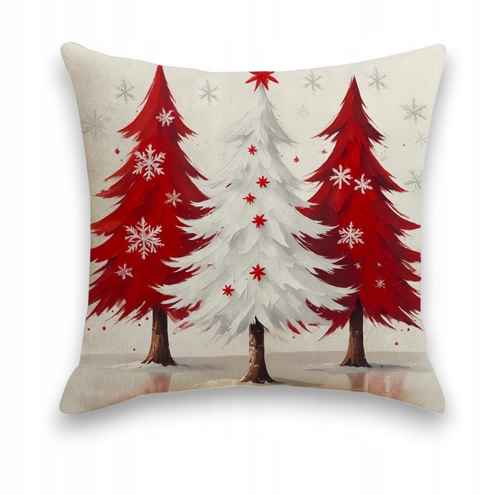 Fata de perna Ecarla, 45x45 cm, poliester, cu fermoar